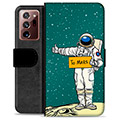 Samsung Galaxy Note20 Ultra Premium Flip Cover med Pung - Til Mars