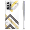 Samsung Galaxy Note20 Ultra TPU Cover - Abstrakt Marmor