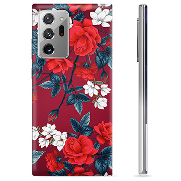 Samsung Galaxy Note20 Ultra TPU Cover - Vintage Blomster