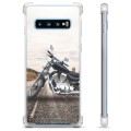 Samsung Galaxy S10 Hybrid Cover - Motorcykel