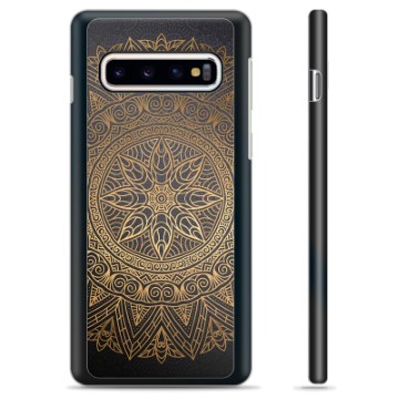 Samsung Galaxy S10 Beskyttende Cover - Mandala