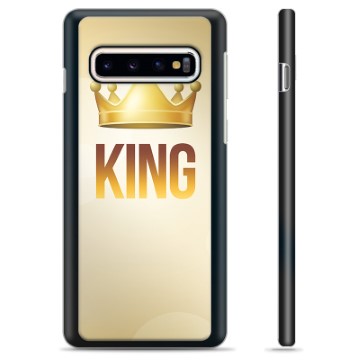 Samsung Galaxy S10 Beskyttende Cover - Konge