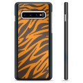 Samsung Galaxy S10 Beskyttende Cover - Tiger