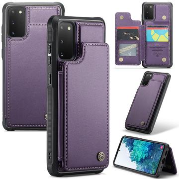 Samsung Galaxy S20 FE 5G/S20 FE 2022 Caseme C22-etui RFID-kortpung - Lilla