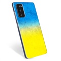 Samsung Galaxy S20 FE TPU Cover Ukrainsk Flag - Tofarvet