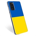 Samsung Galaxy S20 FE TPU Cover Ukrainsk Flag - Gul og lyseblå