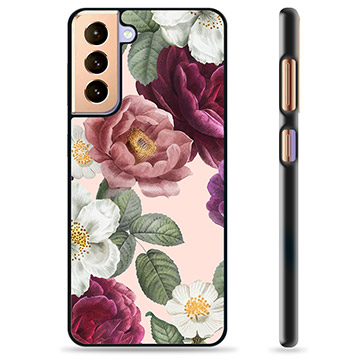 Samsung Galaxy S21+ 5G Beskyttende Cover - Romantiske Blomster