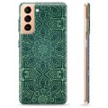 Samsung Galaxy S21+ 5G TPU Cover - Grøn Mandala
