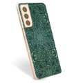 Samsung Galaxy S21+ 5G TPU Cover - Grøn Mandala