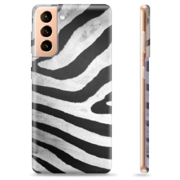 Samsung Galaxy S21+ 5G TPU Cover - Zebra