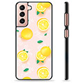 Samsung Galaxy S21 5G Beskyttende Cover - Citron Mønster