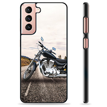 Samsung Galaxy S21 5G Beskyttende Cover - Motorcykel