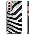 Samsung Galaxy S21 5G Beskyttende Cover - Zebra