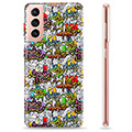 Samsung Galaxy S21 5G TPU Cover - Graffiti