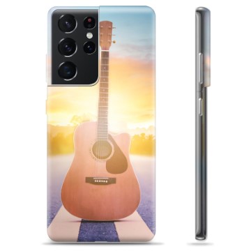 Samsung Galaxy S21 Ultra 5G TPU Cover - Guitar