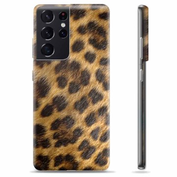 Samsung Galaxy S21 Ultra 5G TPU Cover - Leopard
