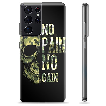 Samsung Galaxy S21 Ultra 5G TPU Cover - No Pain, No Gain