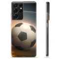Samsung Galaxy S21 Ultra 5G TPU Cover - Fodbold