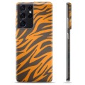 Samsung Galaxy S21 Ultra 5G TPU Cover - Tiger