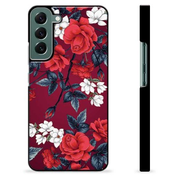 Samsung Galaxy S22+ 5G Beskyttende Cover - Vintage Blomster