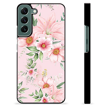 Samsung Galaxy S22+ 5G Beskyttende Cover - Vandfarveblomster