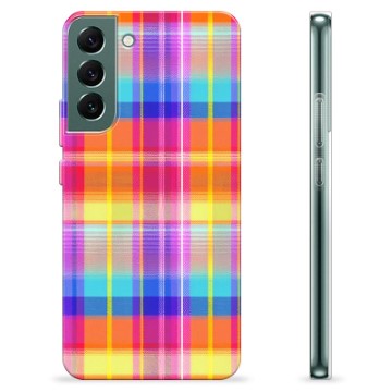 Samsung Galaxy S22+ 5G TPU Cover - Flannel Skjorte