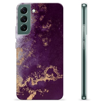 Samsung Galaxy S22+ 5G TPU Cover - Gylden Plomme