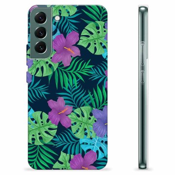 Samsung Galaxy S22+ 5G TPU Cover - Tropiske Blomster