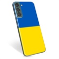 Samsung Galaxy S22+ 5G TPU Cover Ukrainsk Flag - Gul og lyseblå