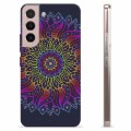 Samsung Galaxy S22 5G TPU Cover - Farverig Mandala