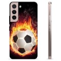 Samsung Galaxy S22 5G TPU Cover - Fodbold Flamme