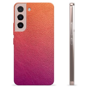 Samsung Galaxy S22 5G TPU Cover - Ombre Læder