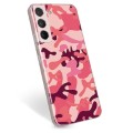 Samsung Galaxy S22 5G TPU Cover - Pink Camouflage