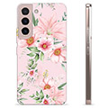 Samsung Galaxy S22 5G TPU Cover - Vandfarveblomster