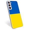 Samsung Galaxy S22 5G TPU Cover Ukrainsk Flag - Gul og lyseblå