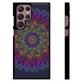 Samsung Galaxy S22 Ultra 5G Beskyttende Cover - Farverig Mandala