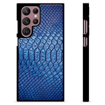 Samsung Galaxy S22 Ultra 5G Beskyttende Cover - Læder