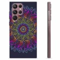 Samsung Galaxy S22 Ultra 5G TPU Cover - Farverig Mandala