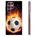 Samsung Galaxy S22 Ultra 5G TPU Cover - Fodbold Flamme