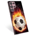 Samsung Galaxy S22 Ultra 5G TPU Cover - Fodbold Flamme