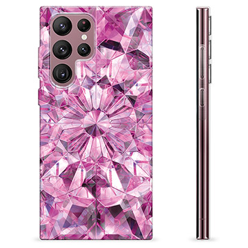 Samsung Galaxy S22 Ultra 5G TPU Cover - Pink Krystal