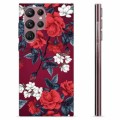 Samsung Galaxy S22 Ultra 5G TPU Cover - Vintage Blomster