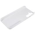 Samsung Galaxy S23 FE Gummibelagt Plastik Cover - Hvid