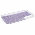 Samsung Galaxy S23 Glitter Flakes TPU Cover - Lilla