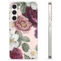 Samsung Galaxy S23+ 5G TPU Cover - Romantiske Blomster