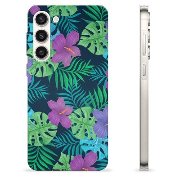 Samsung Galaxy S23+ 5G TPU Cover - Tropiske Blomster