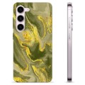 Samsung Galaxy S23 5G TPU Cover - Oliv Marmor