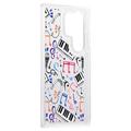 Samsung Galaxy S23 Ultra Fashion TPU Cover - musikalske noter