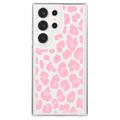 Samsung Galaxy S23 Ultra Fashion TPU Cover - Pink Leopard