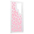 Samsung Galaxy S23 Ultra Fashion TPU Cover - Pink Leopard